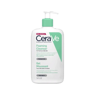 فوم شستشو صورت پوست نرمال تا چرب سراوی Cerave