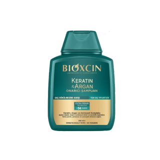 شامپو سبز حاوی کراتین و آرگان بیوکسین BIOXCIN
